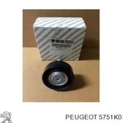 5751K0 Peugeot/Citroen ролик приводного ременя, паразитний
