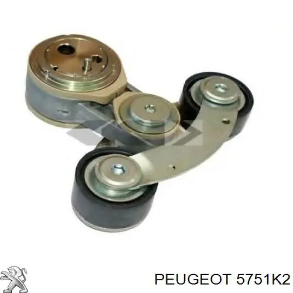 Купити 5751K2 Peugeot/Citroen Натягувач приводного ременя