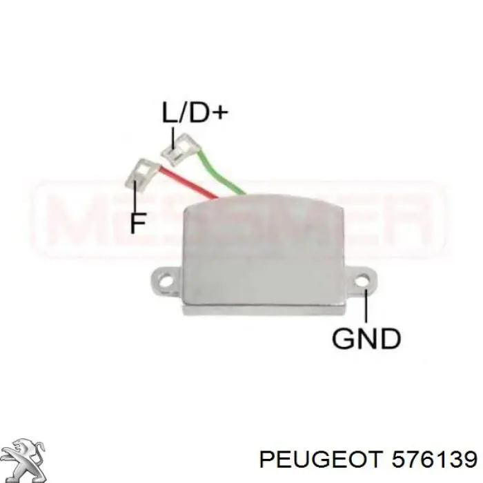 Реле генератора 21544206 Mercedes