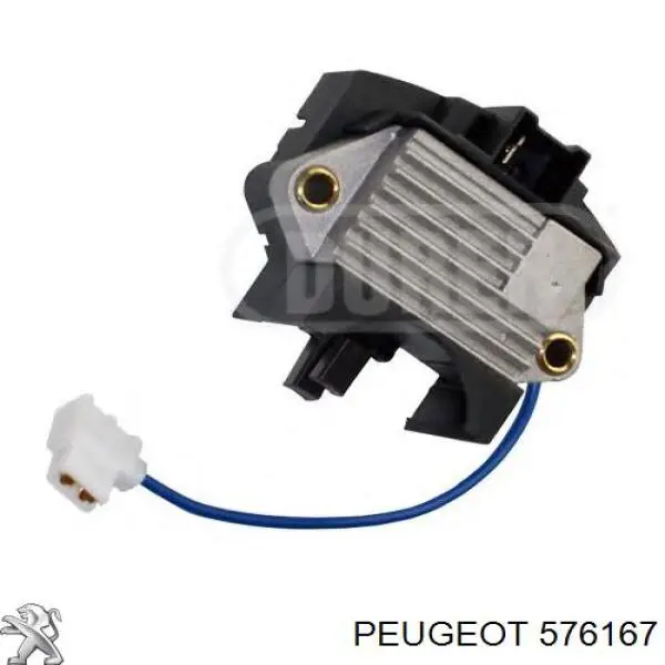 576167 Peugeot/Citroen реле-регулятор генератора, (реле зарядки)