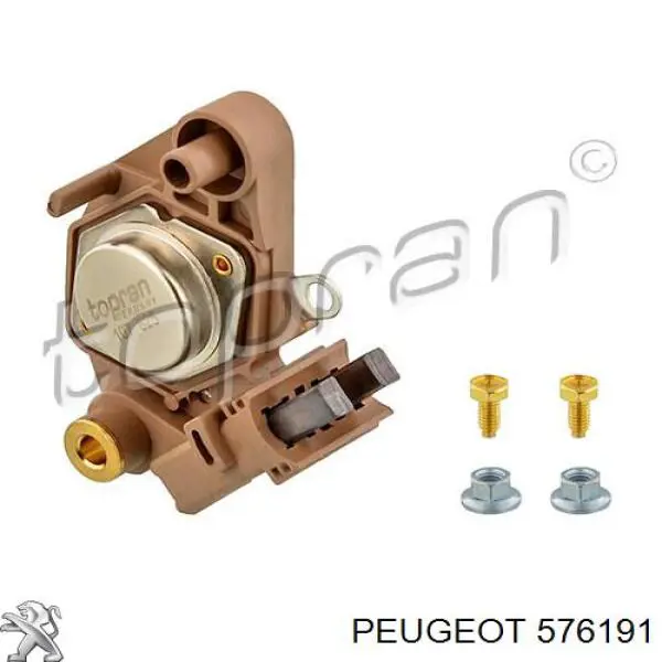 576191 Peugeot/Citroen реле-регулятор генератора, (реле зарядки)