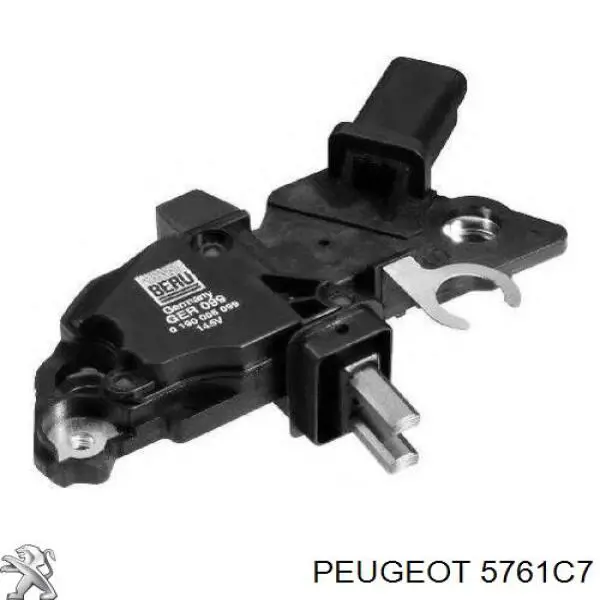 5761C7 Peugeot/Citroen реле-регулятор генератора, (реле зарядки)