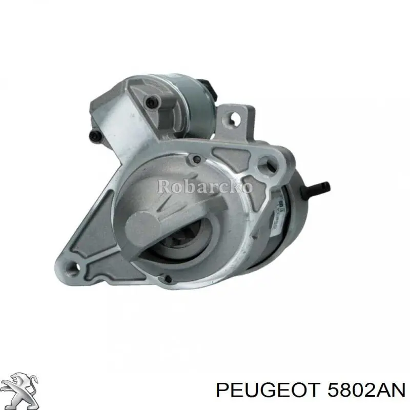 Купити 5802AN Peugeot/Citroen Стартер
