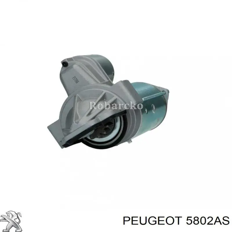 Стартер Peugeot/Citroen 5802AS ціна, від 76.01 USD