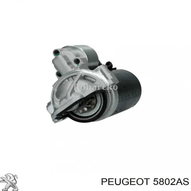 Купити 5802AS Peugeot/Citroen Стартер