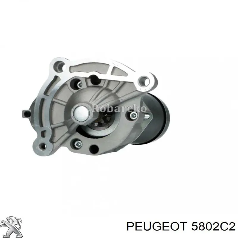 5802C2 Peugeot/Citroen Стартер двигуна