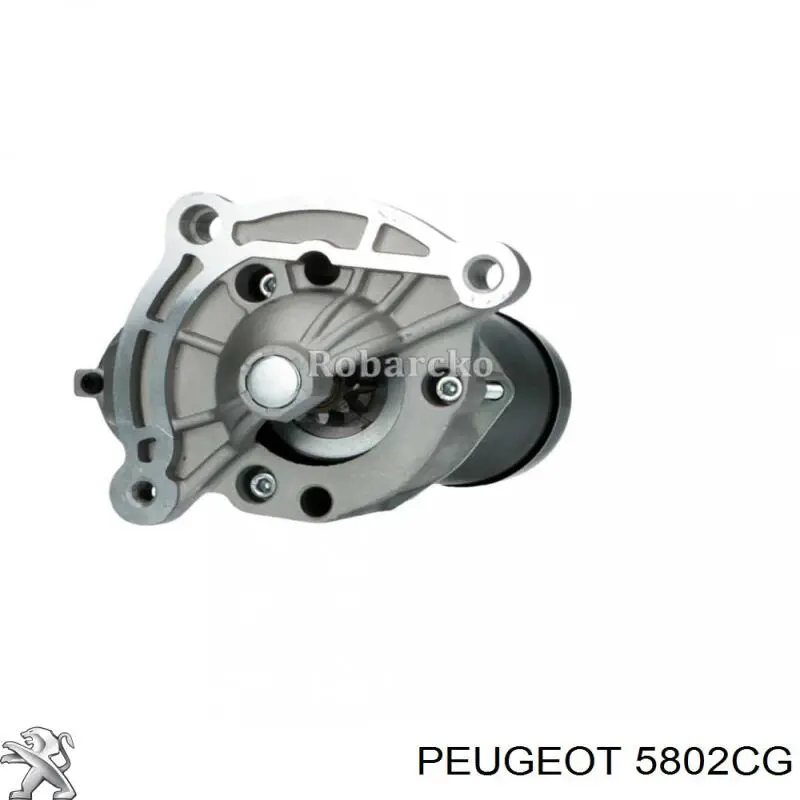 Стартер 5802CG Peugeot/Citroen