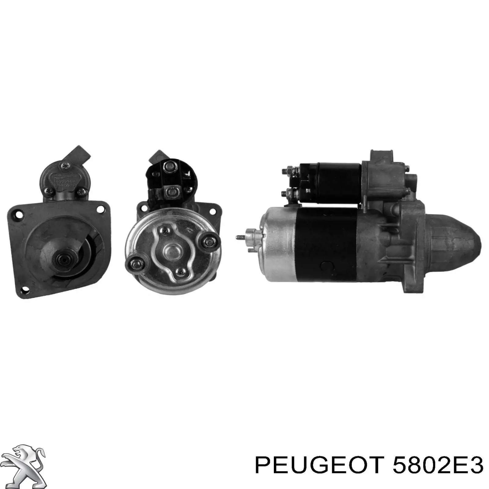 5802E3 Peugeot/Citroen стартер