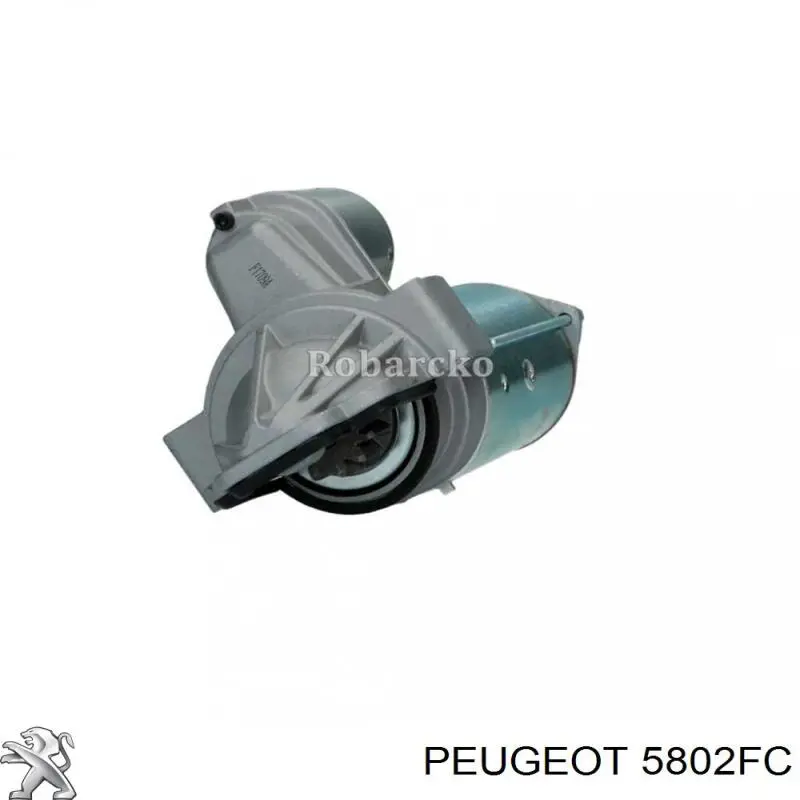 5802FC Peugeot/Citroen стартер