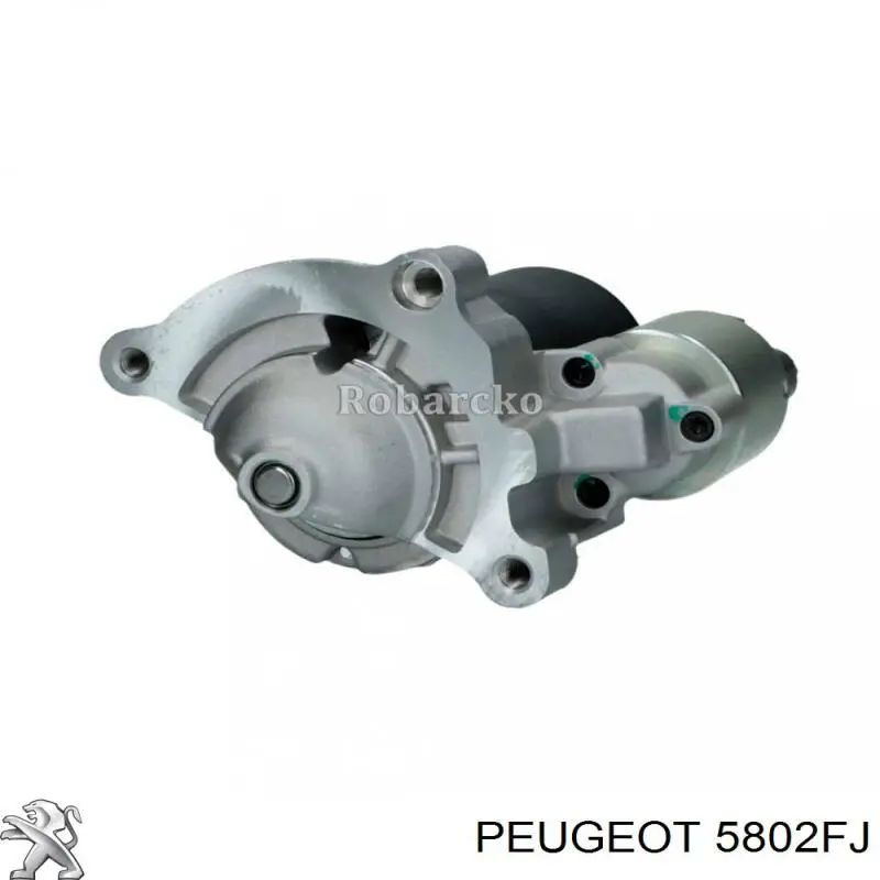Стартер 5802FJ Peugeot/Citroen