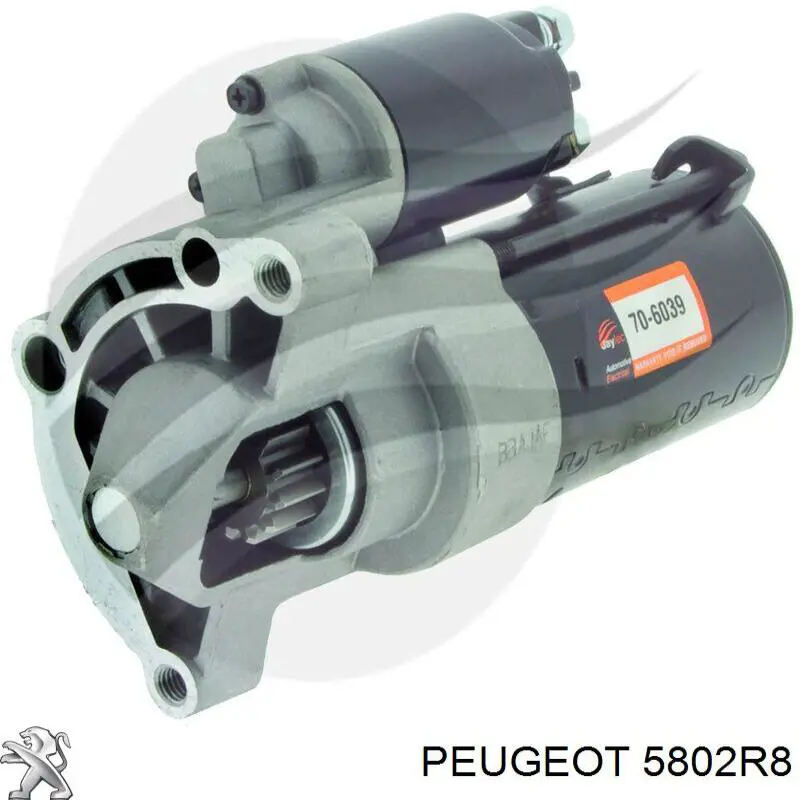 Стартер 5802R8 Peugeot/Citroen