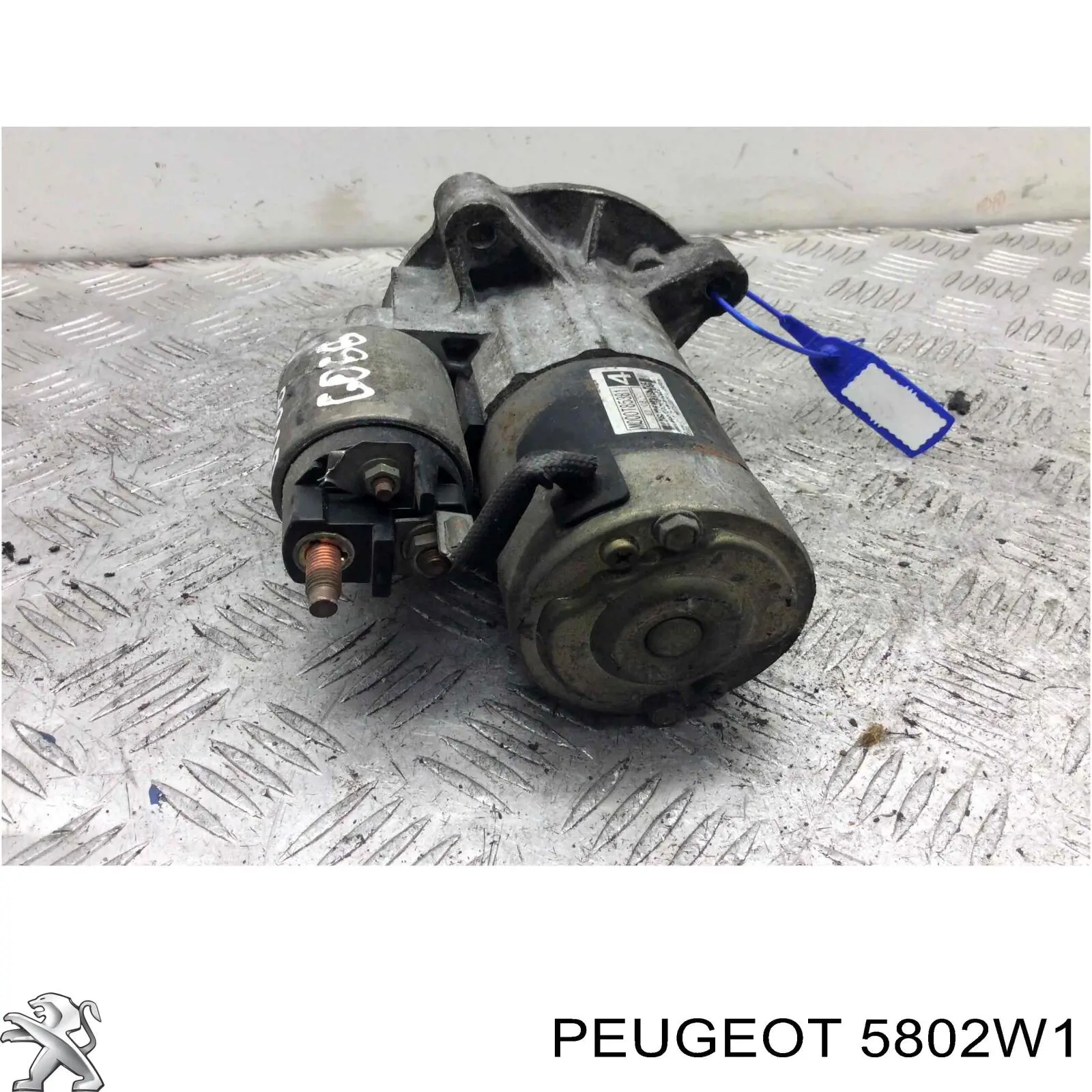 5802W1 Peugeot/Citroen стартер