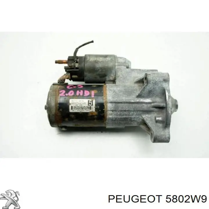 Купити 5802W9 Peugeot/Citroen Стартер