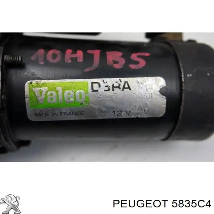 Бендикс стартера 5835C4 Peugeot/Citroen