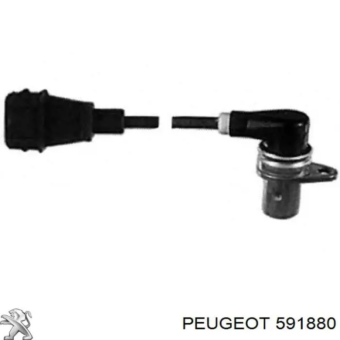591880 Peugeot/Citroen датчик положення (оборотів коленвалу)