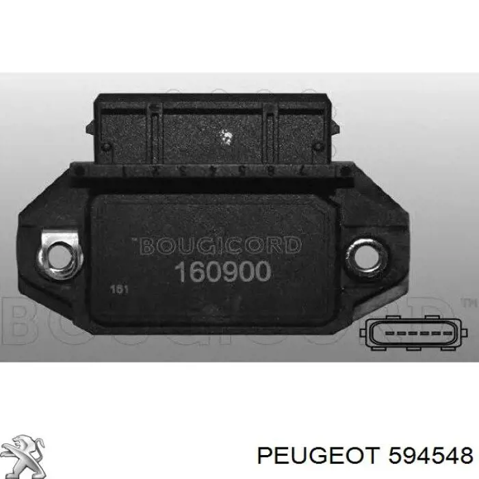 594548 Peugeot/Citroen модуль запалювання, комутатор