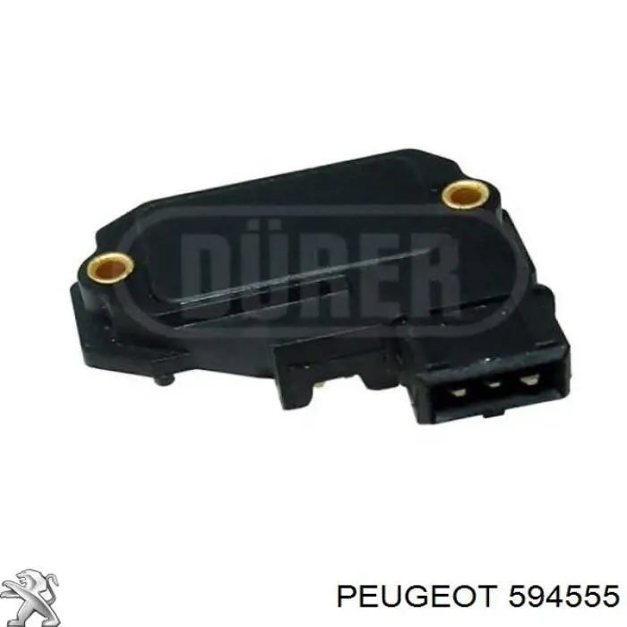 594555 Peugeot/Citroen модуль запалювання, комутатор