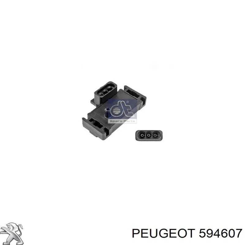 Купити 594607 Peugeot/Citroen Датчик абсолютного тиску