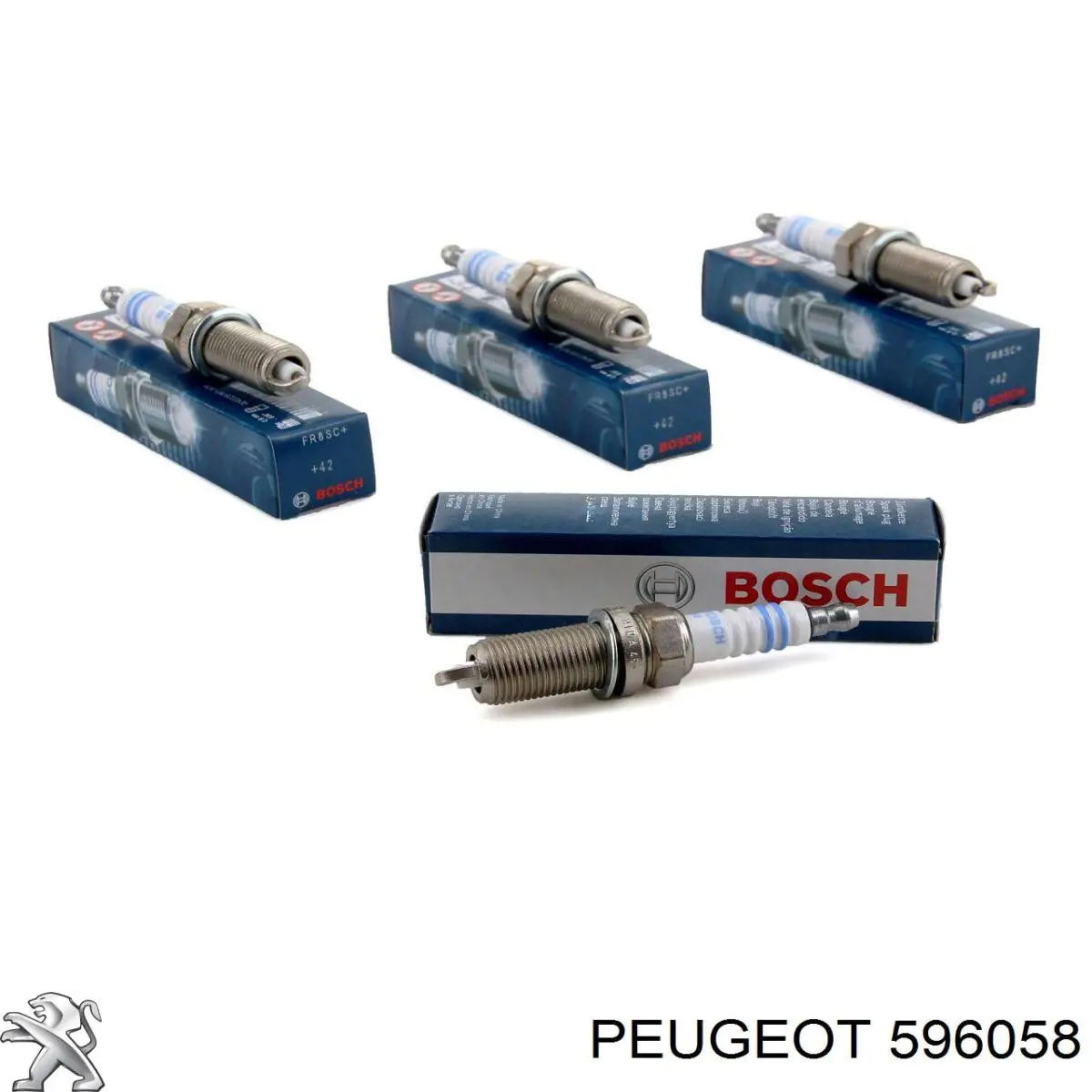 Свічки автомобільні Peugeot/Citroen 596058 ціна, від 155.10 UAH