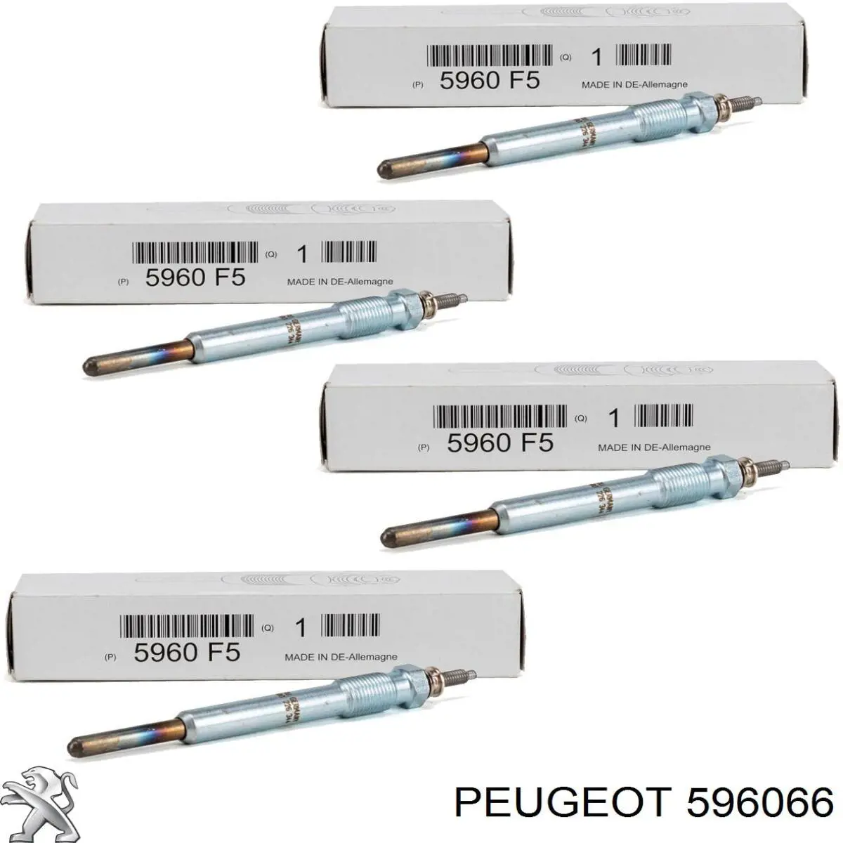 596066 Peugeot/Citroen Свічки розжарювання