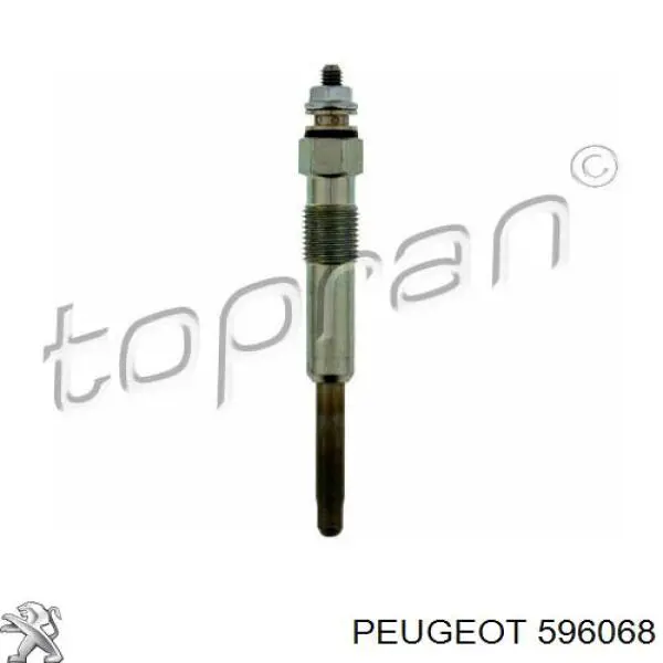 596068 Peugeot/Citroen свічка накалу