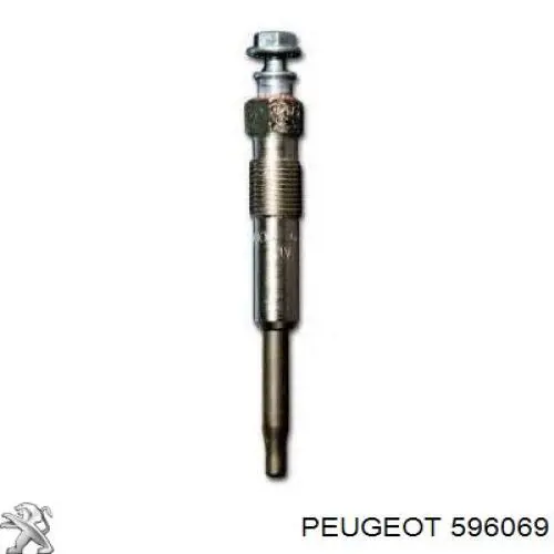 596069 Peugeot/Citroen Свічки розжарювання