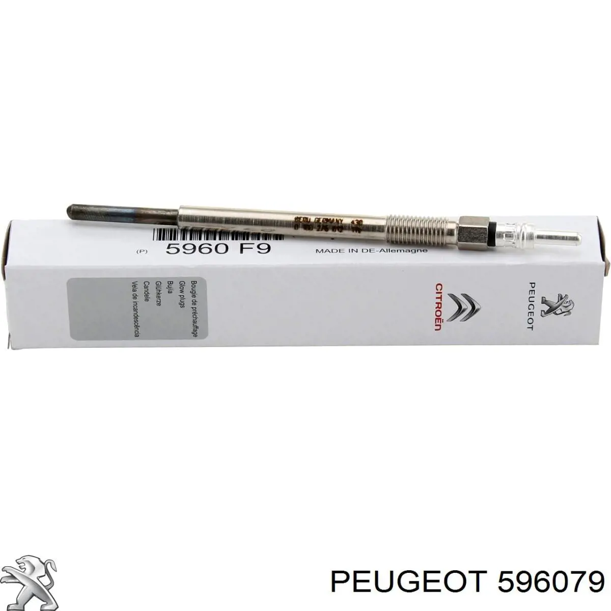 596079 Peugeot/Citroen Свічки розжарювання