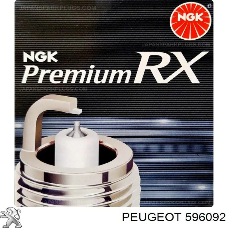 Свічки запалювання 596092 Peugeot/Citroen