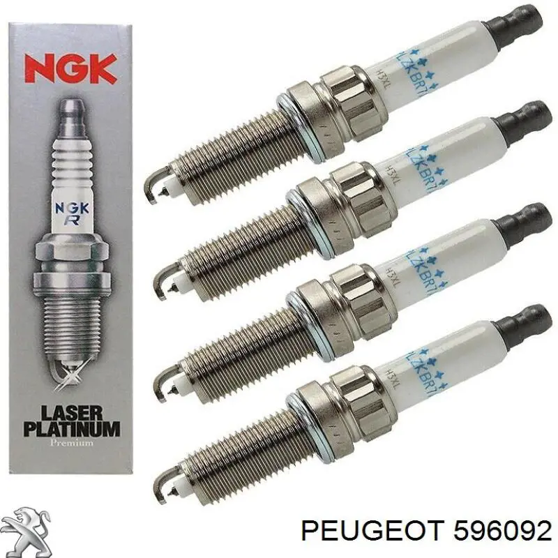 596092 Peugeot/Citroen Свіча запалювання