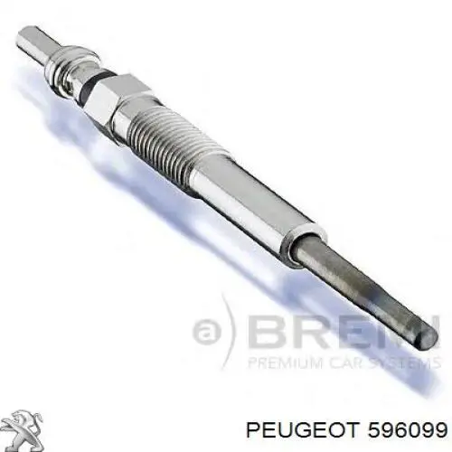 Купити 596099 Peugeot/Citroen Свічка накалу
