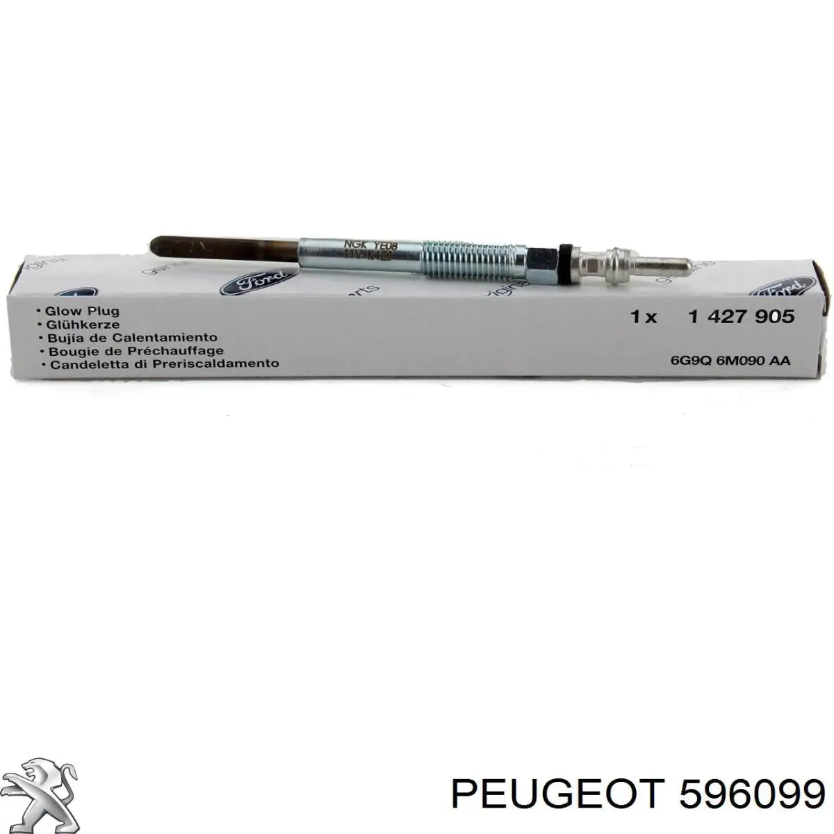 596099 Peugeot/Citroen Свічки розжарювання