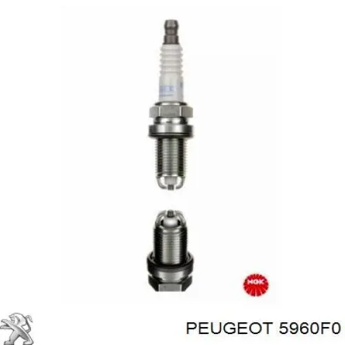 Купити 5960F0 Peugeot/Citroen Свічка запалювання