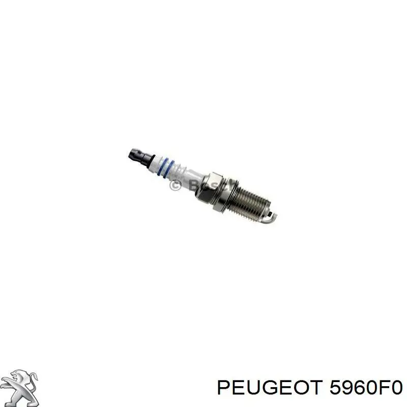 Свічки запалювання 5960F0 Peugeot/Citroen
