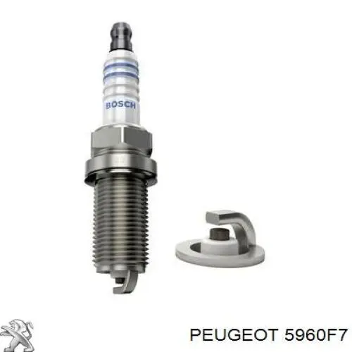 Свічки автомобільні Peugeot/Citroen 5960F7 ціна, від 3.19 USD