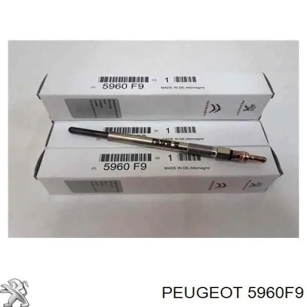Свічки запалювання Peugeot/Citroen 5960F9