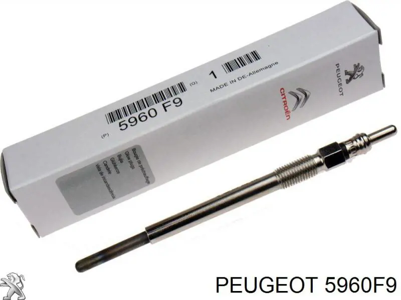 Купити 5960F9 Peugeot/Citroen Свічка накалу
