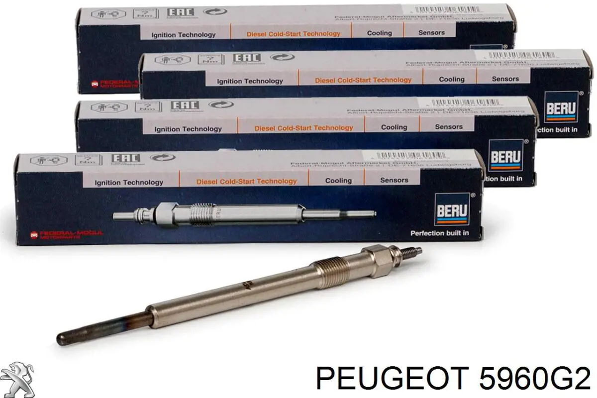 Свічка накалу 5960G2 Peugeot/Citroen