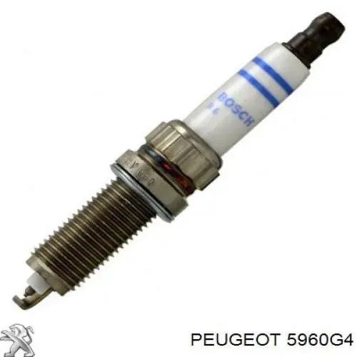 Свічки запалювання 5960G4 Peugeot/Citroen