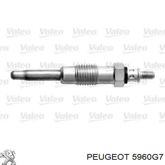 5960G7 Peugeot/Citroen Свічки розжарювання