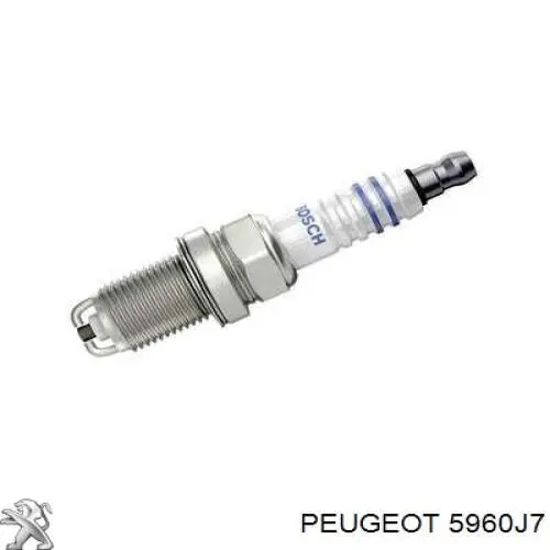 Свічки автомобільні Peugeot/Citroen 5960J7 ціна, від 3.10 USD