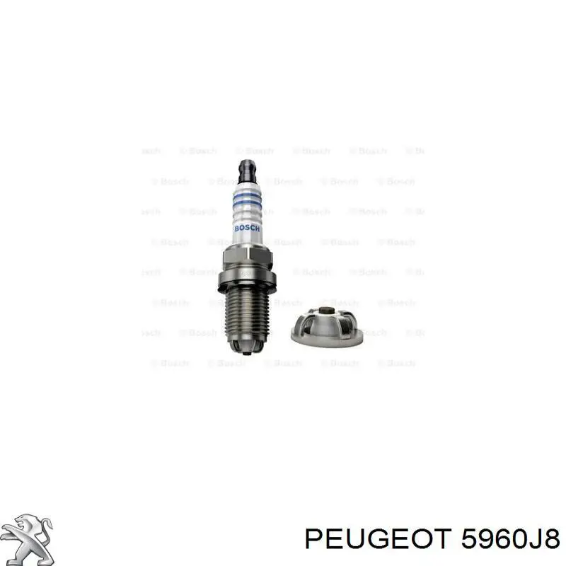 Купити 5960J8 Peugeot/Citroen Свічка запалювання