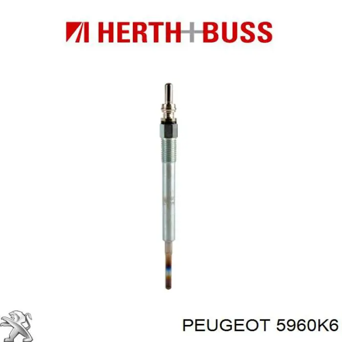 Свічка накалу 5960K6 Peugeot/Citroen