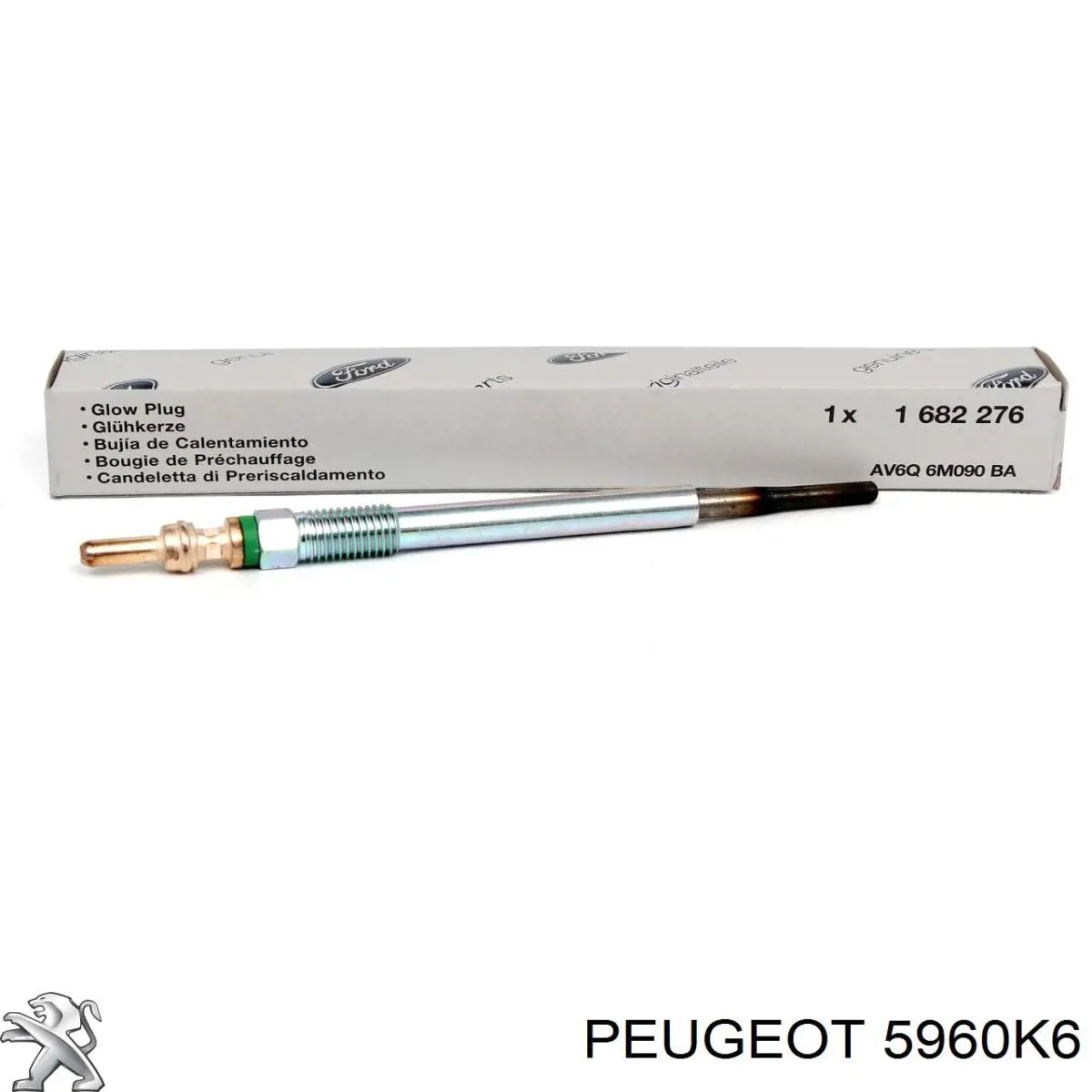 Свічки запалювання Peugeot/Citroen 5960K6