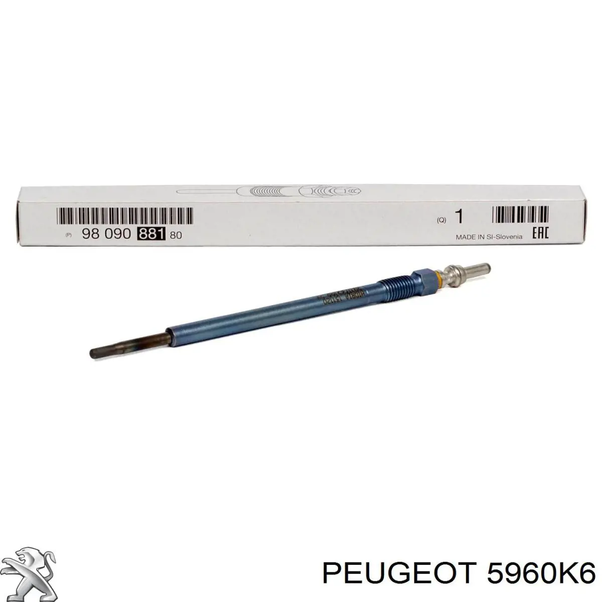 5960K6 Peugeot/Citroen Свічки розжарювання