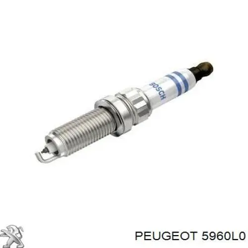 Свічки запалювання 5960L0 Peugeot/Citroen