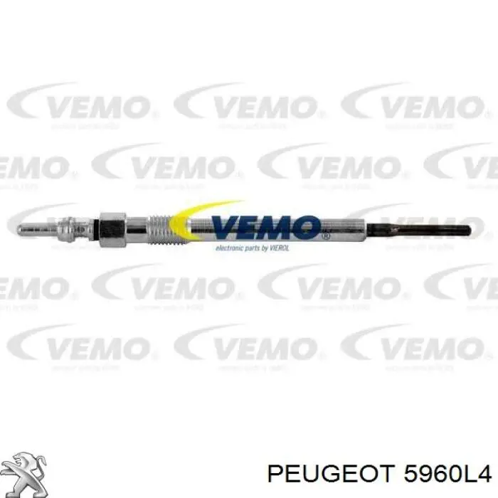 Свіча накалу Peugeot/Citroen 5960L4 ціна, від 12.40 USD