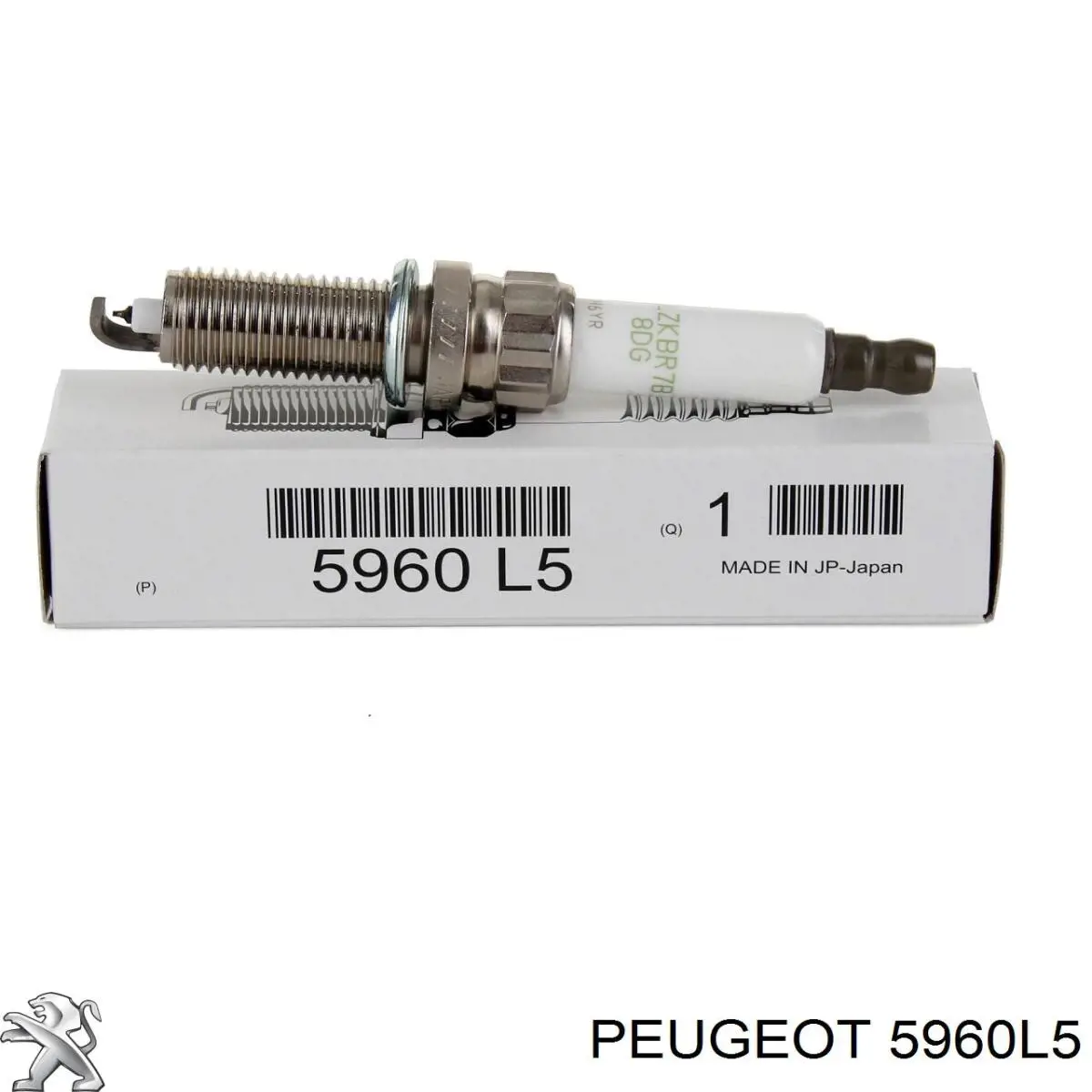 5960L5 Peugeot/Citroen свіча запалювання
