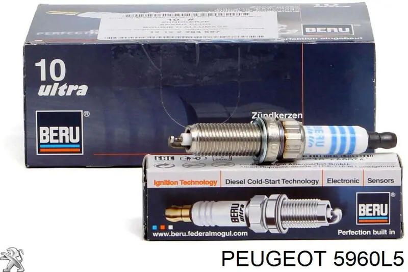 Свічки Peugeot/Citroen 5960L5