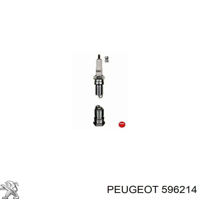 596214 Peugeot/Citroen свіча запалювання