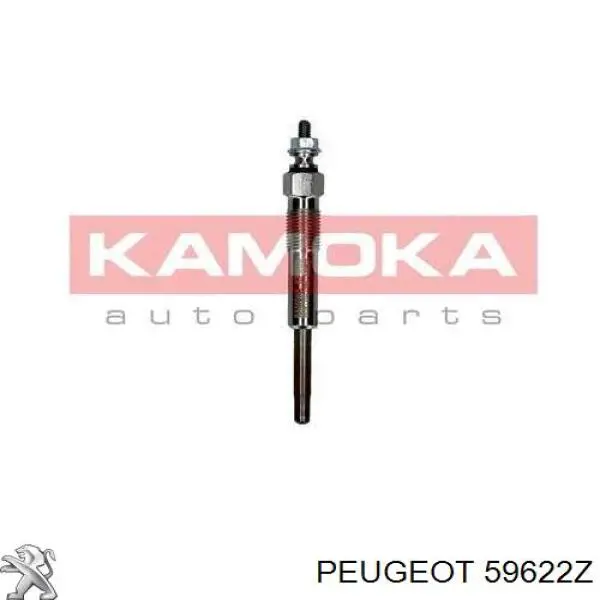 Свіча накалу Peugeot/Citroen 59622Z ціна, від 7.08 USD